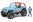 BRUDER 0241 (2541) Cross Country Jeep Wrangler Unlimited modrý + závodník