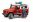 BRUDER 02596 (2596) Land Rover Defender hasiči s figurkou hasiče a majákem