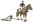 BRUDER 62505 Bworld Jezdecký set Set kůň s jezdkyní a příslušenstvím