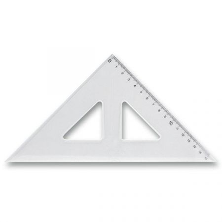 Trojúhelník s ryskou - 16 cm