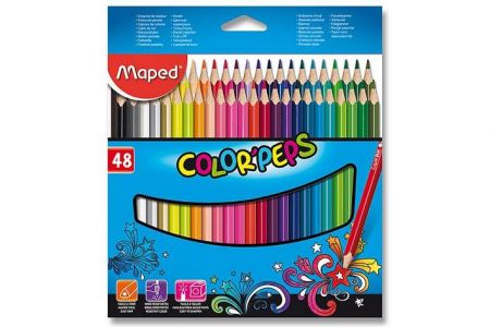 Pastelky Maped Color&sbquo;Peps 48ks