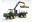 BRUDER 02133 (2133)- John Deere 1210E lesnický traktor s přívěsem nakládacím ramenem