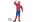 Kostým na karneval PAVOUČÍ MUŽ Spiderman svalnatý 120-130cm 5-9let (šaty na karneval)
