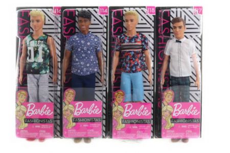 Barbie Model Ken Mattel, různé druhy