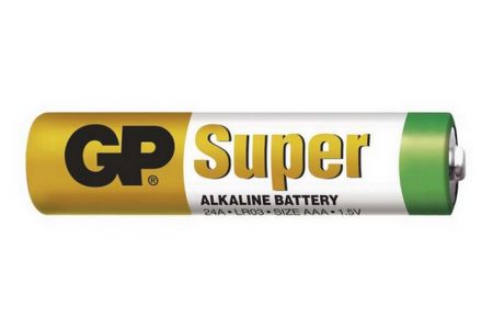 -Baterie AAA mikrotužka 1.5V 1 kus GP SuperAlkaline (GP LR03) Alkalická baterie
