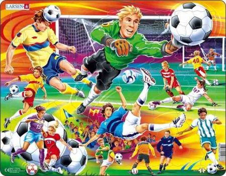 Puzzle Fotbal - soccer 65 dílků