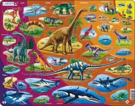 Puzzle Dinosauři 85 dílků
