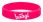 BAAGL Svítící náramek Logo růžový 