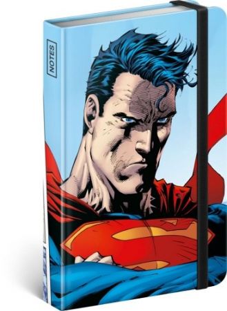 Notes Superman – World Hero, linkovaný, 11 × 16 cm