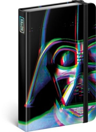 Notes Star Wars – Vader, linkovaný, 11 × 16 cm