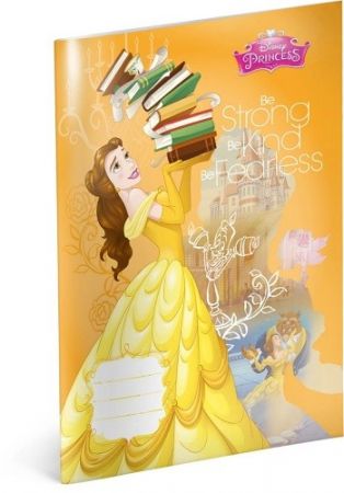 Školní sešit Princezny – Kráska, A4, 40 listů, nelinkovaný