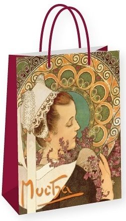 Dárková taška Alfons Mucha – Heather, velká 