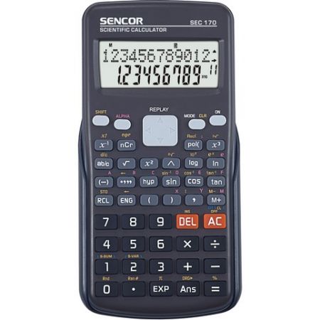 Kalkulačka školní / vědecká SENCOR SEC 170 (kalkulátor vědecký školní SEC-170)