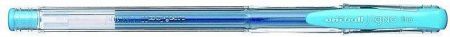 Gelové pero &quot;UM-100&quot;, světle modrá, 0,7mm, s uzávěrem, UNI