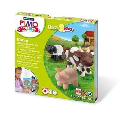 Sada FIMO® 8034 kids form&amp;play &quot;Farm&quot; Farma