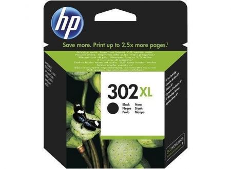 Inkoustová cartridge HP 302XL, do tiskárny DeskJet 2130, černá, 8,5 ml, HP