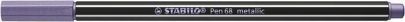 Fix &quot;Pen 68 metallic&quot;, metalická fialová, 1,4 mm, STABILO