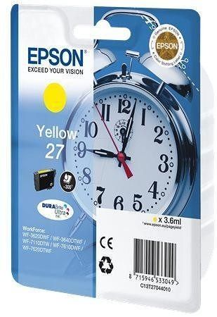 T27044010 Toner pro Workforce 3620DWF,7110DTW série tiskáren, EPSON yellow, 3,6 ml
