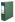 Pákový pořadač s obalem, tmavě zelený, 75 mm, A4, karton, VICTORIA