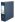 Pákový pořadač s obalem, tmavě modrý, 75 mm, A4, karton, VICTORIA