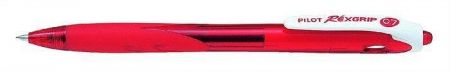 Kuličkové pero &quot;Rexgrip&quot;, červené tělo, 0,27mm, červená, PILOT