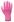 Pracovní rukavice máčené na dlani a prstech v polyuretanu, velikost 7, růžové