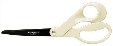 Nůžky &quot;Non-Stick&quot;, bílá, běžné použití, 21 cm, FISKARS