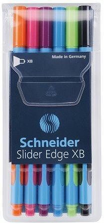 Kuličkové pero &quot;Slider Edge XB&quot; sada, mix barev, 0,7 mm, s uzávěrem, SCHNEIDER