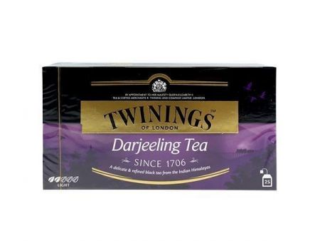 Černý čaj &quot;Darjeeling&quot;, 25x2 g, TWININGS