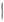 Kuličkové pero &quot;Oslo&quot;, černá, s bílým krystalem SWAROVSKI®, 13 cm, ART CRYSTELLA®