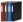 Pořadač čtyřkroužkový, modrý, 40 mm, A4, PP/tvrdý karton, DONAU