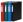 Pořadač dvoukroužkový, modrý, 40 mm, A4, PP/tvrdý karton, DONAU