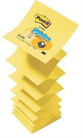 Samolepicí bloček, žlutá, &quot;Z&quot;, 76x76 mm, 100 listů, 3M POSTIT