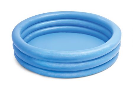 Bazén Crystal - modrý, 147 x 33 cm