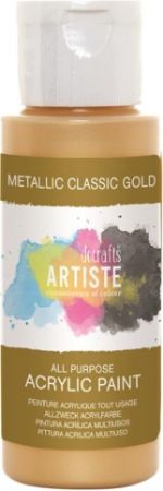 DO barva akryl. DOA 763103 59ml Metallic Classic Gold