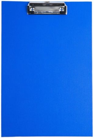 Podložka A4 jednodeska karton/PP modrá 009087