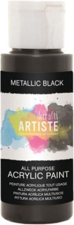 DO barva akryl. DOA 763112 59ml Metallic Black