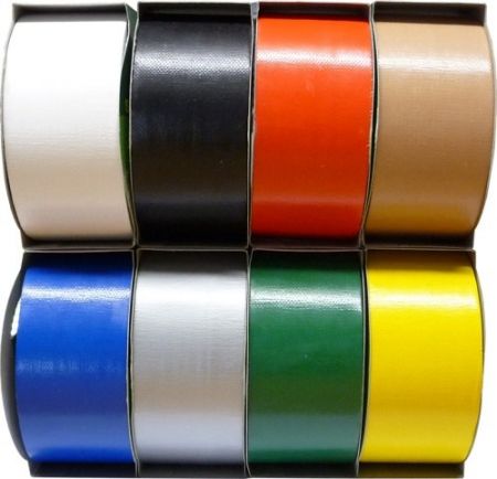 Lepící páska textilní 48 x 12 žlutá
