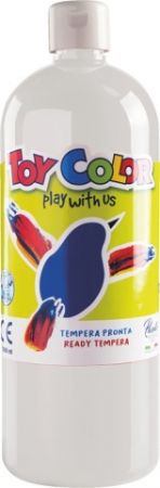 Barva temperová Toy color 1l bílá (01)