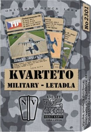 Karty Kvarteto H military letadla