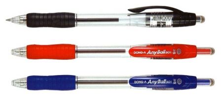 Kuličkové pero Any ball 0,5 mm modré