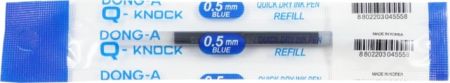 Náplň Q - knock 0,5 modrá - Quick Dry Ink