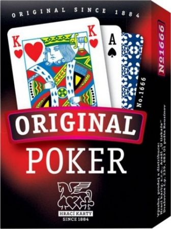 Karty Poker papír.krab.