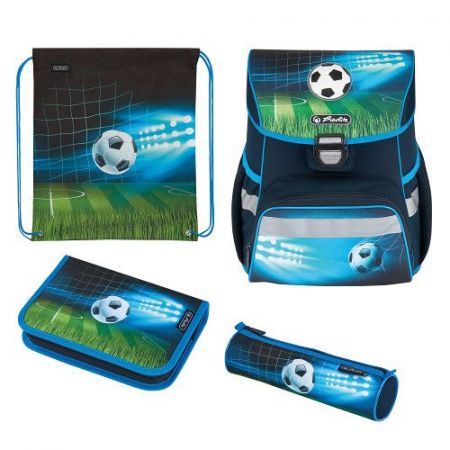 Školní taška Loop Fotbal - Školní set (školní aktovka / batoh)