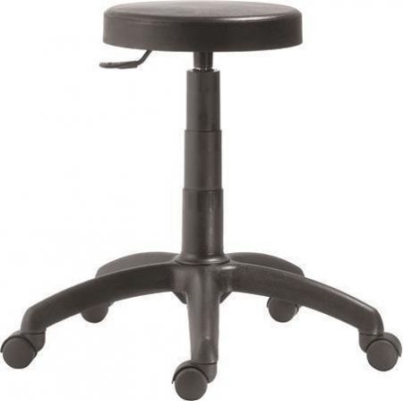 Pracovní židle &quot;1030 ZON&quot;, černá, stolička, plynový píst, plastový kříž