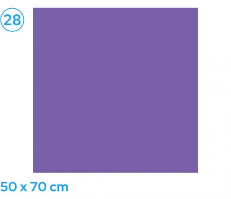 Papír barevný 50 x 70cm fialový