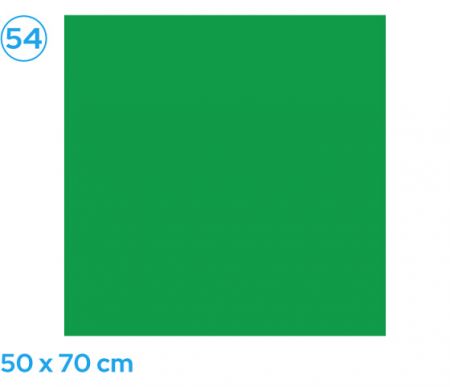 Papír barevný 50 x 70cm zelená smaragdově