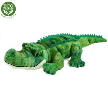 Plyšový krokodýl, 34 cm, ECO-FRIENDLY