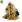 Plyšový pes Jorkšírský teriér sedící, 23 cm, ECO-FRIENDLY