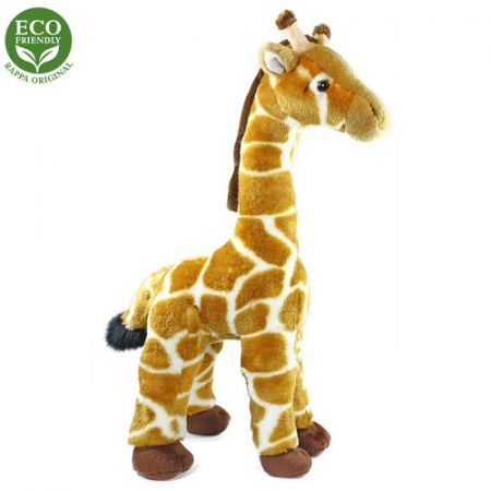 Plyšová žirafa stojíci, 40 cm, ECO-FRIENDLY